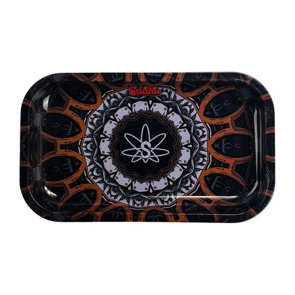 Bandeja Sadhu Medio Mandala Preto Laranja 35613.jpg